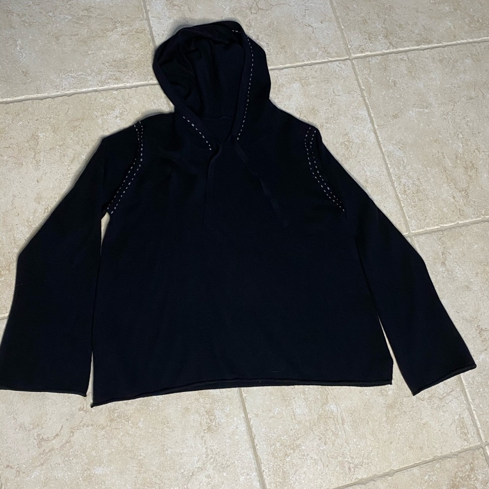 Women’s cashmere hoodie - Picture 3 of 6